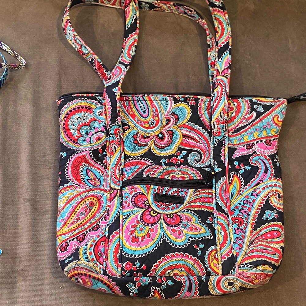 Vera Bradley Multicolor Paisley Shoulder Bag